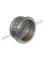 API/DIN stainless steel double disc wafer check valve